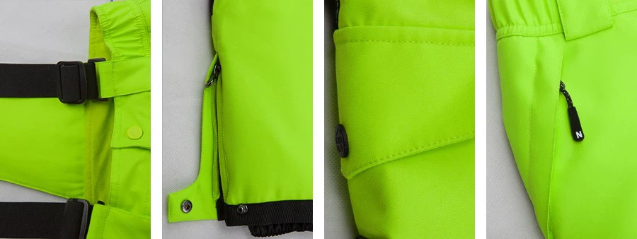 kids ski pants detail
