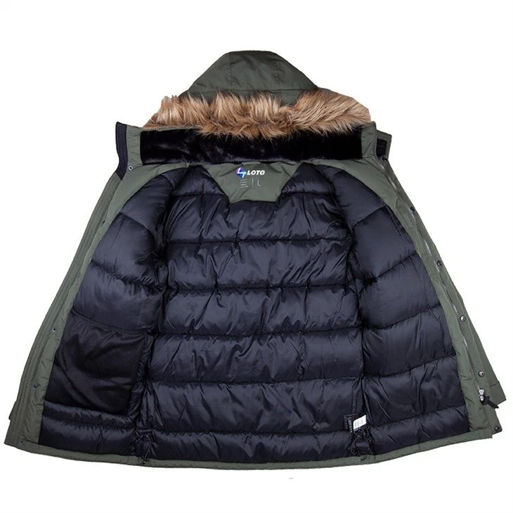 mens waterproof padded jacket