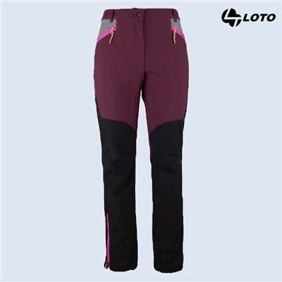 Softshell bukser til kvinder vindtætte